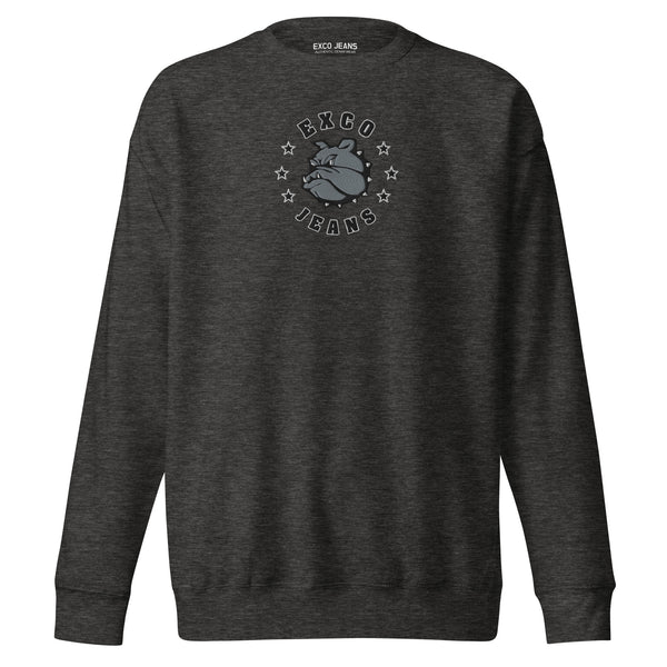 Exco Bulldog Embroidered Sweatshirt